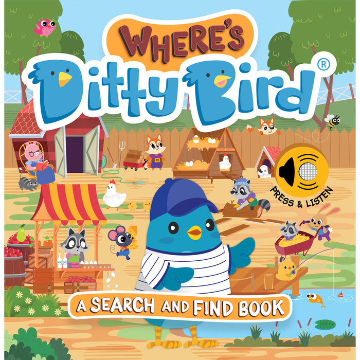 Ditty Bird Sound Book - Where's Ditty Bird?