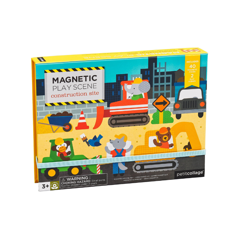 Construction Site Magnetic Play Scene