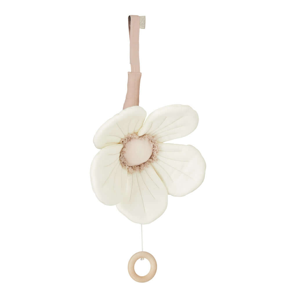 Cam Cam Music Mobile Windflower - Creme White