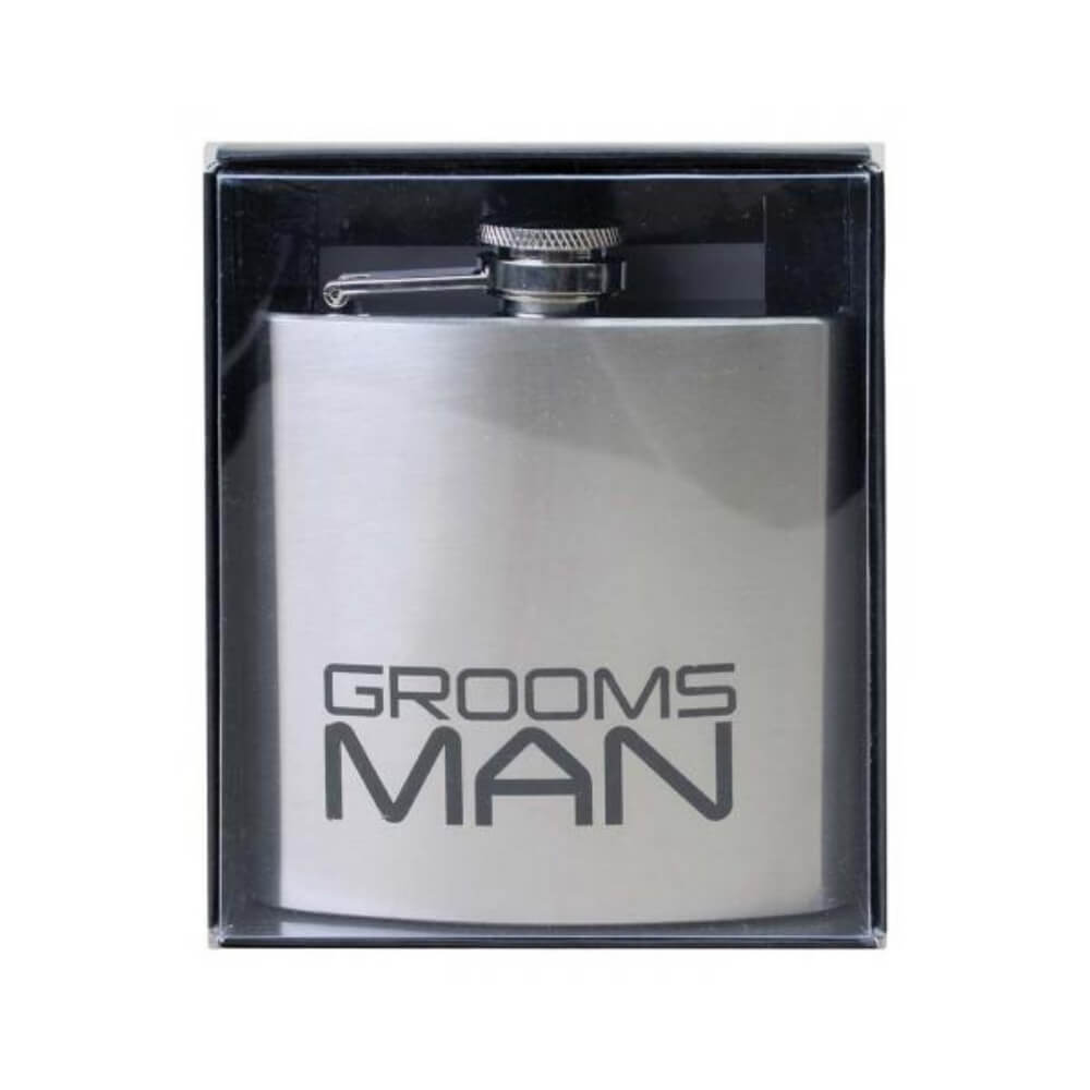 Splosh Hip Flask - Groomsman