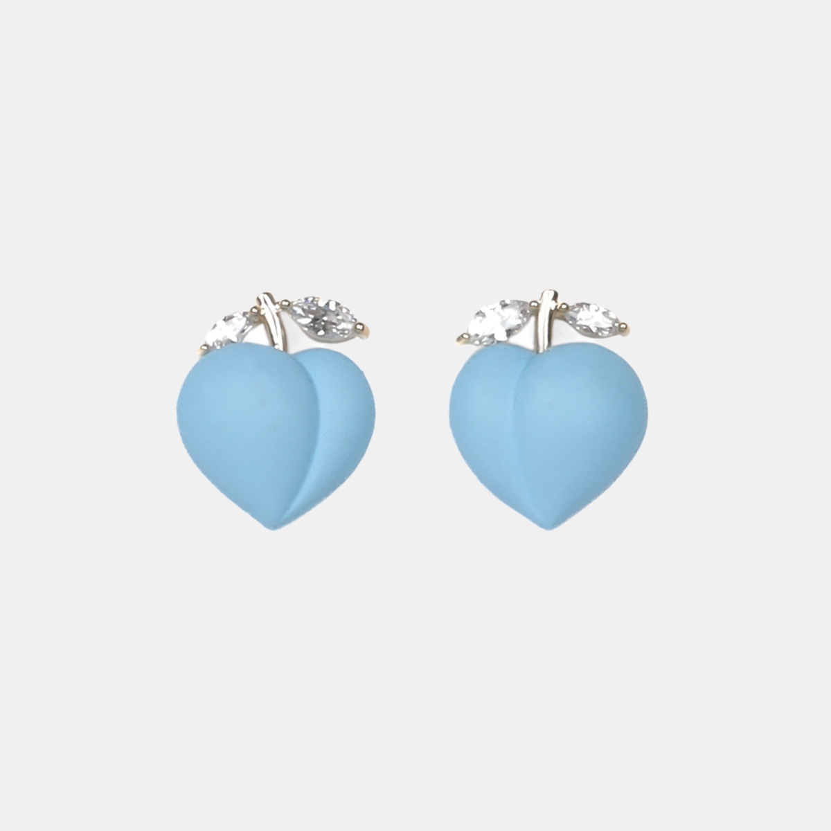 Calla Earrings - Cornflower