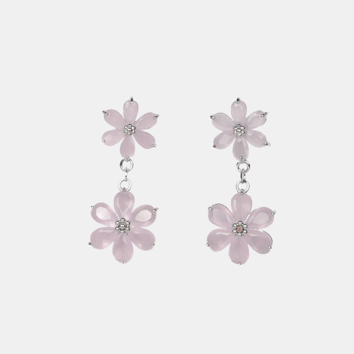 Violet Earrings - Lilac