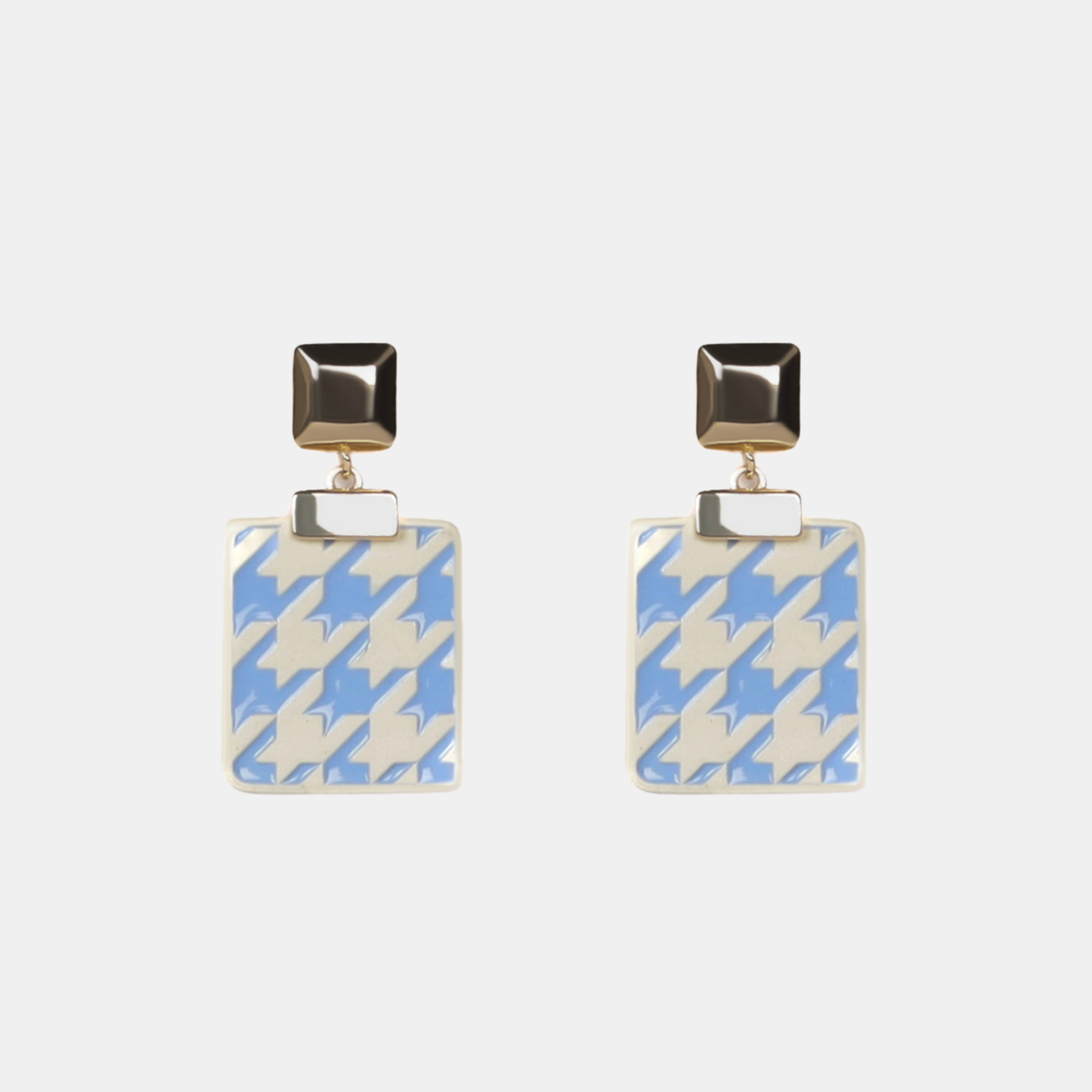 Heather Earrings - Blue/White