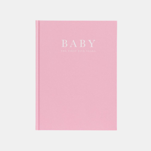 Baby Journal - Birth to Five Years Pink