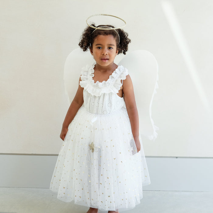 Angel Long Tutu White
