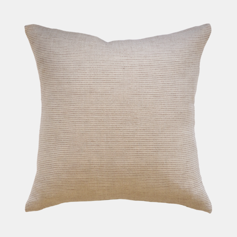 Sandridge Cushion 50x50cm - Linen/Rust