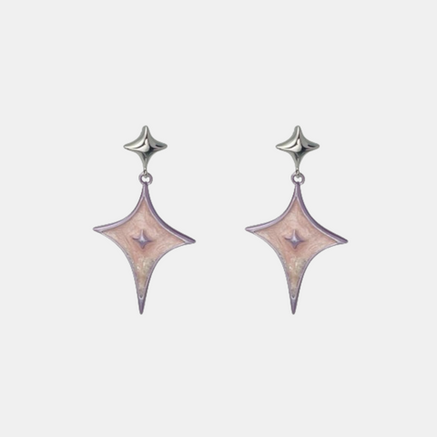 Amelia Earrings - Pink