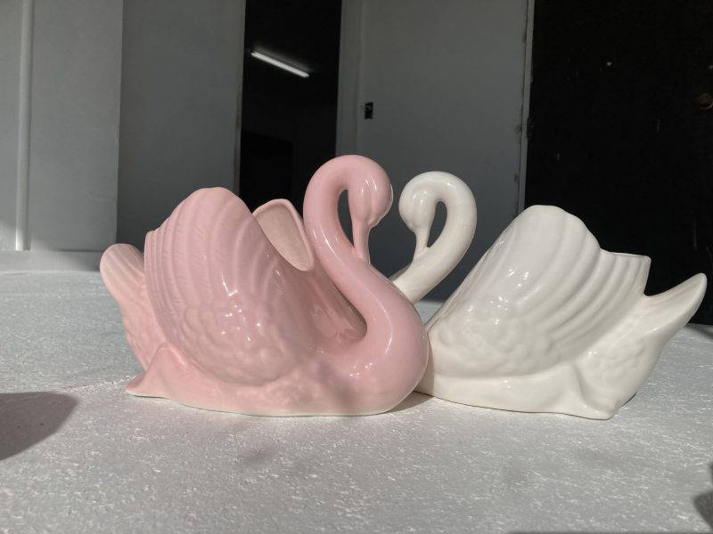 Ceramic Swan- Small