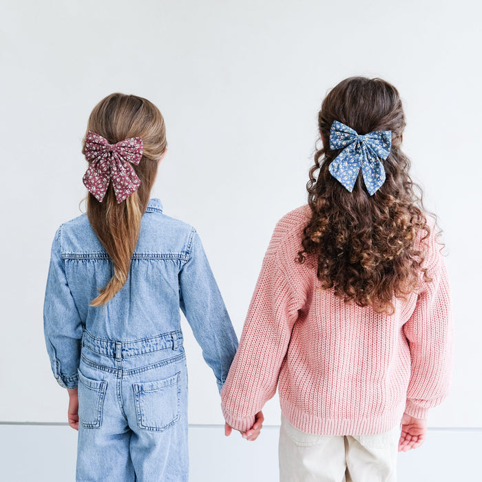 Mimi & Lula | Into the Woods Agnes Bow Pack - Burgundy