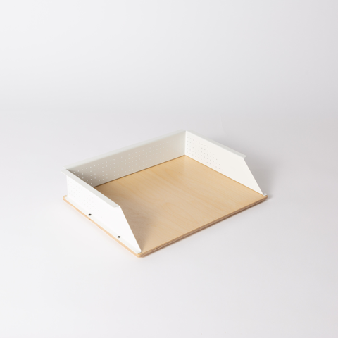 Alexa Short A4 Land Tray - White