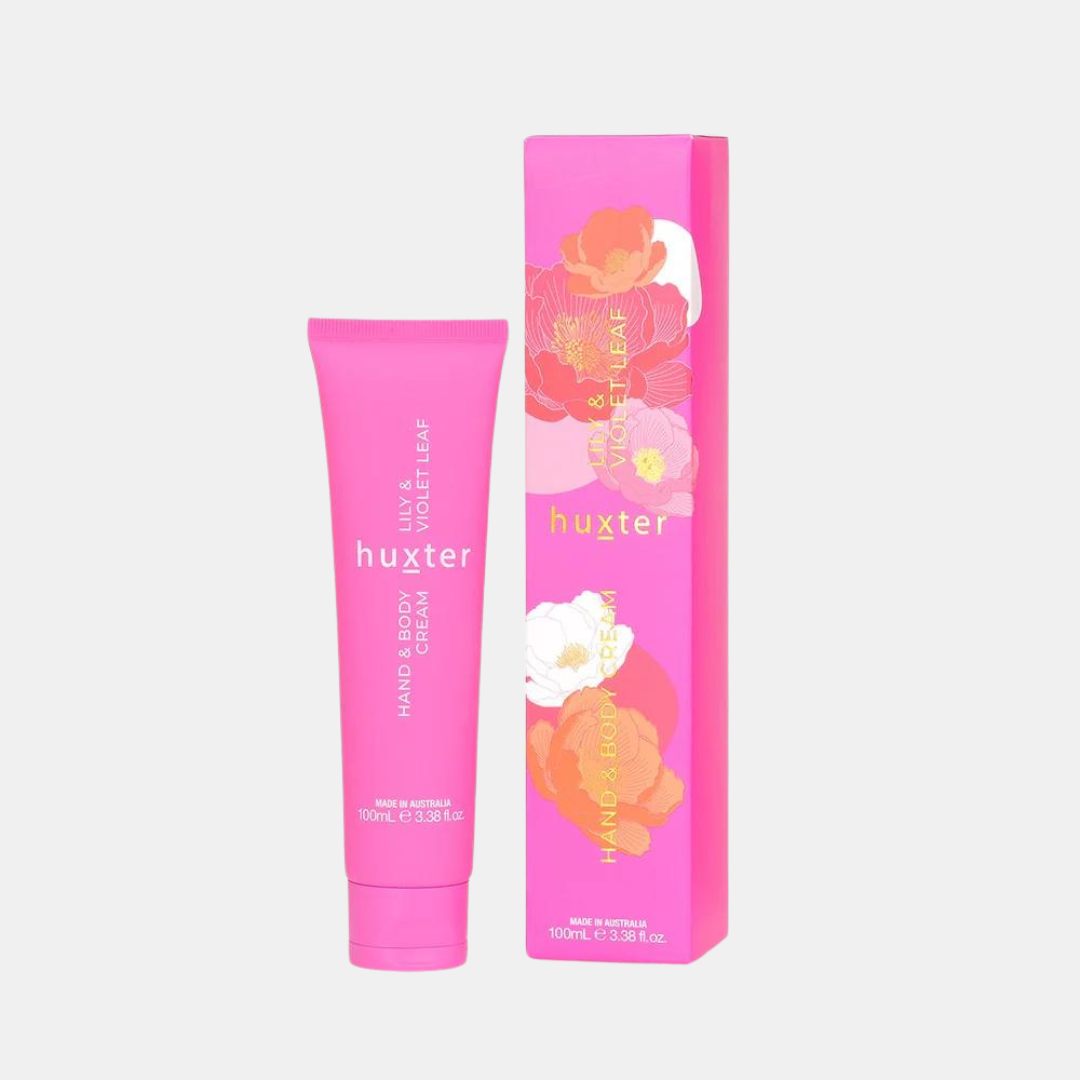 Hand & Body Cream Boxed - Lily & Violet Leaf 100ml