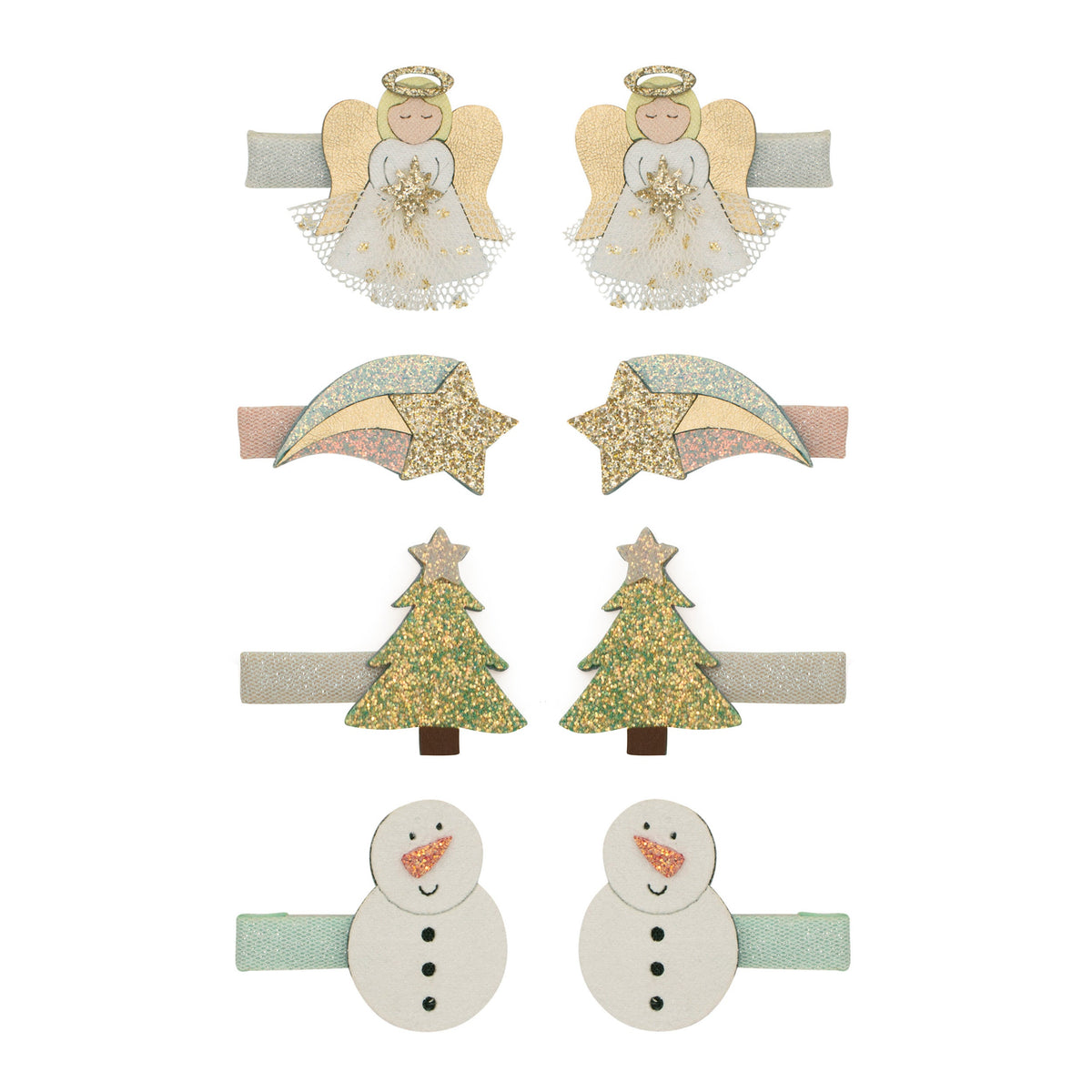 Angel Mini Clips Shimmer