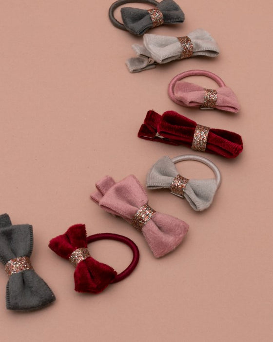 Mimi & Lula | Christmas bow ponies MULTI