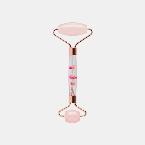 Floral Quartz Facial Roller