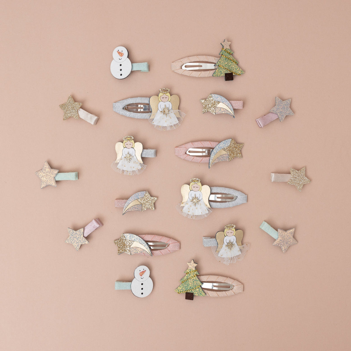 Angel Mini Clips Shimmer