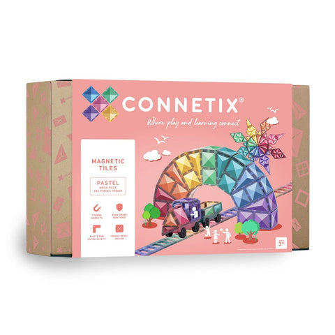 Connetix PASTEL | 202 Piece MEGA Pack