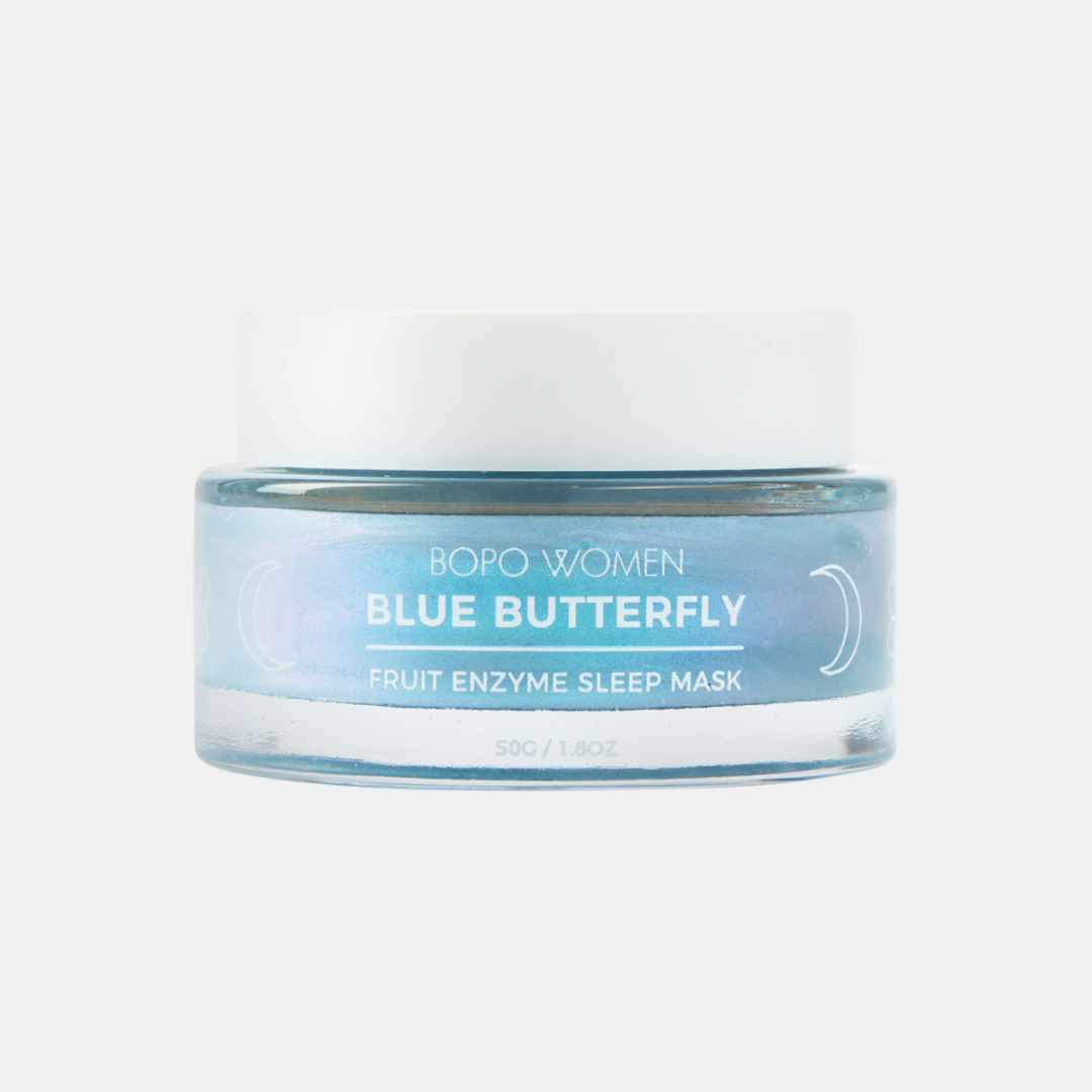 Blue Butterfly Sleep Mask