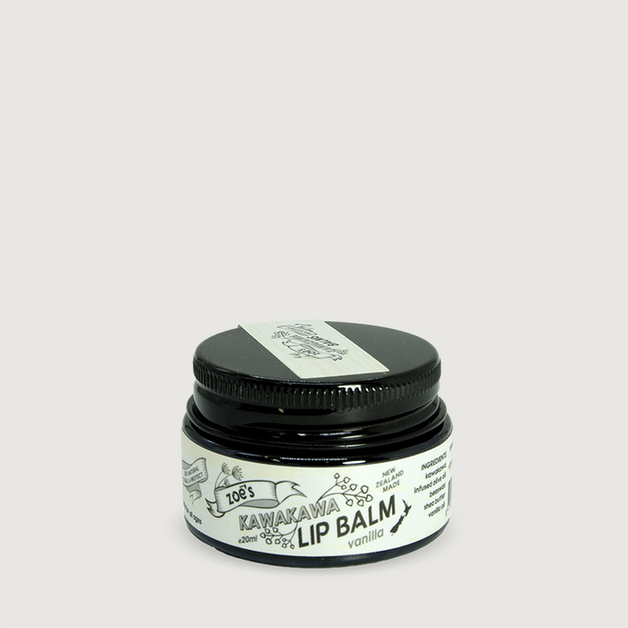 Zoe's Kawakawa Lip Balm - Vanilla