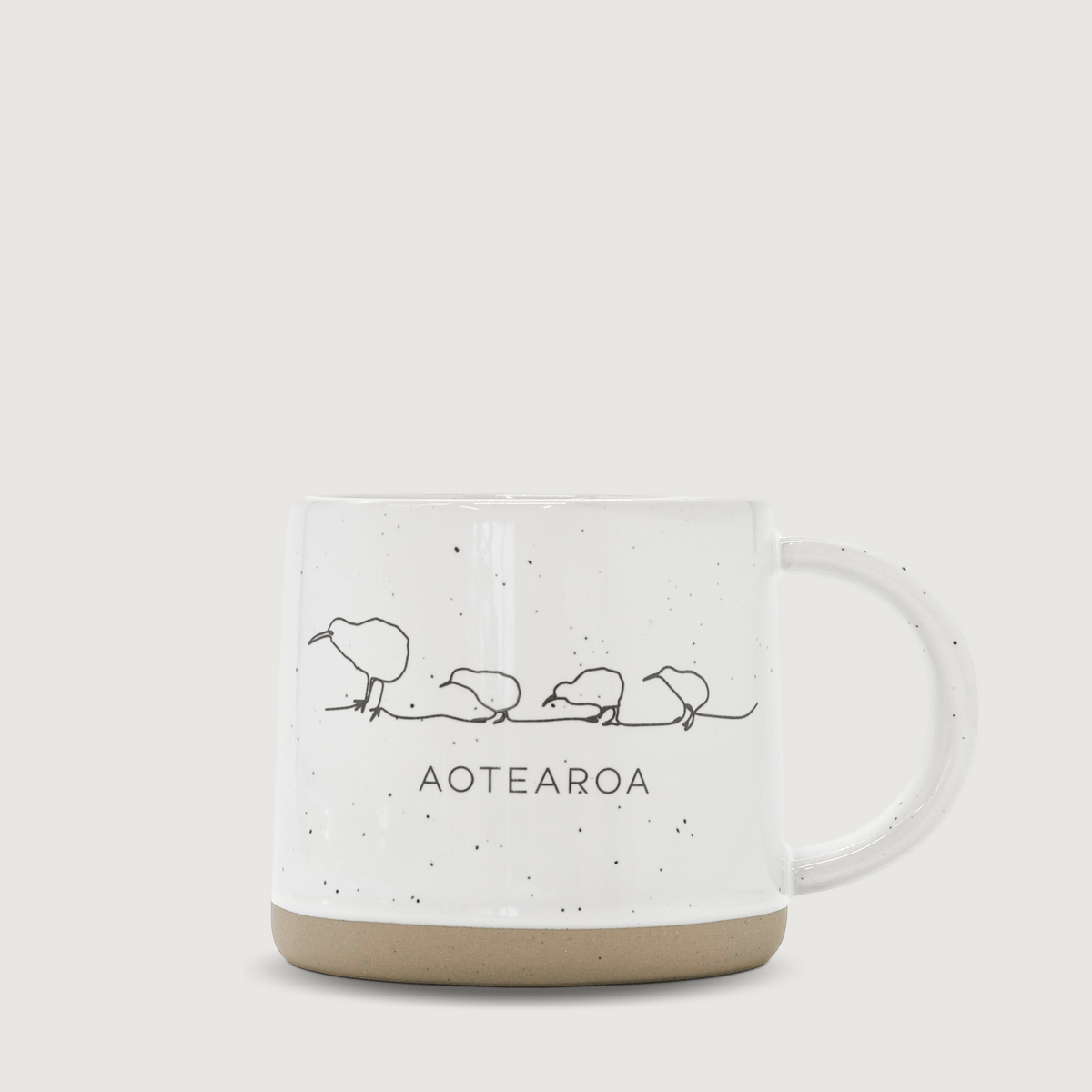 Kiwi Ceramic Mug - Stone