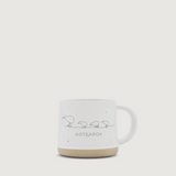 Kiwi Ceramic Espresso Mug - Stone