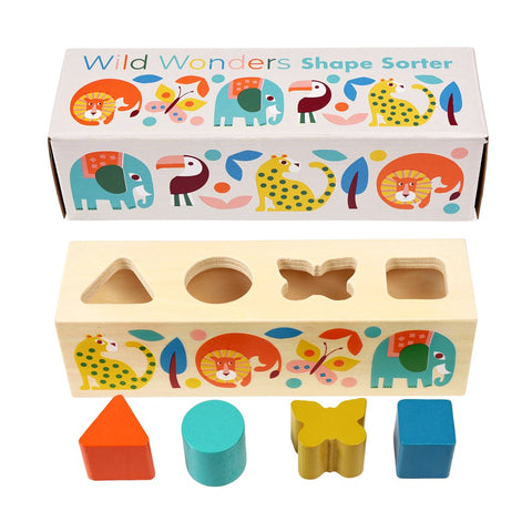 Wild Wonders - Wooden Shape Sorter