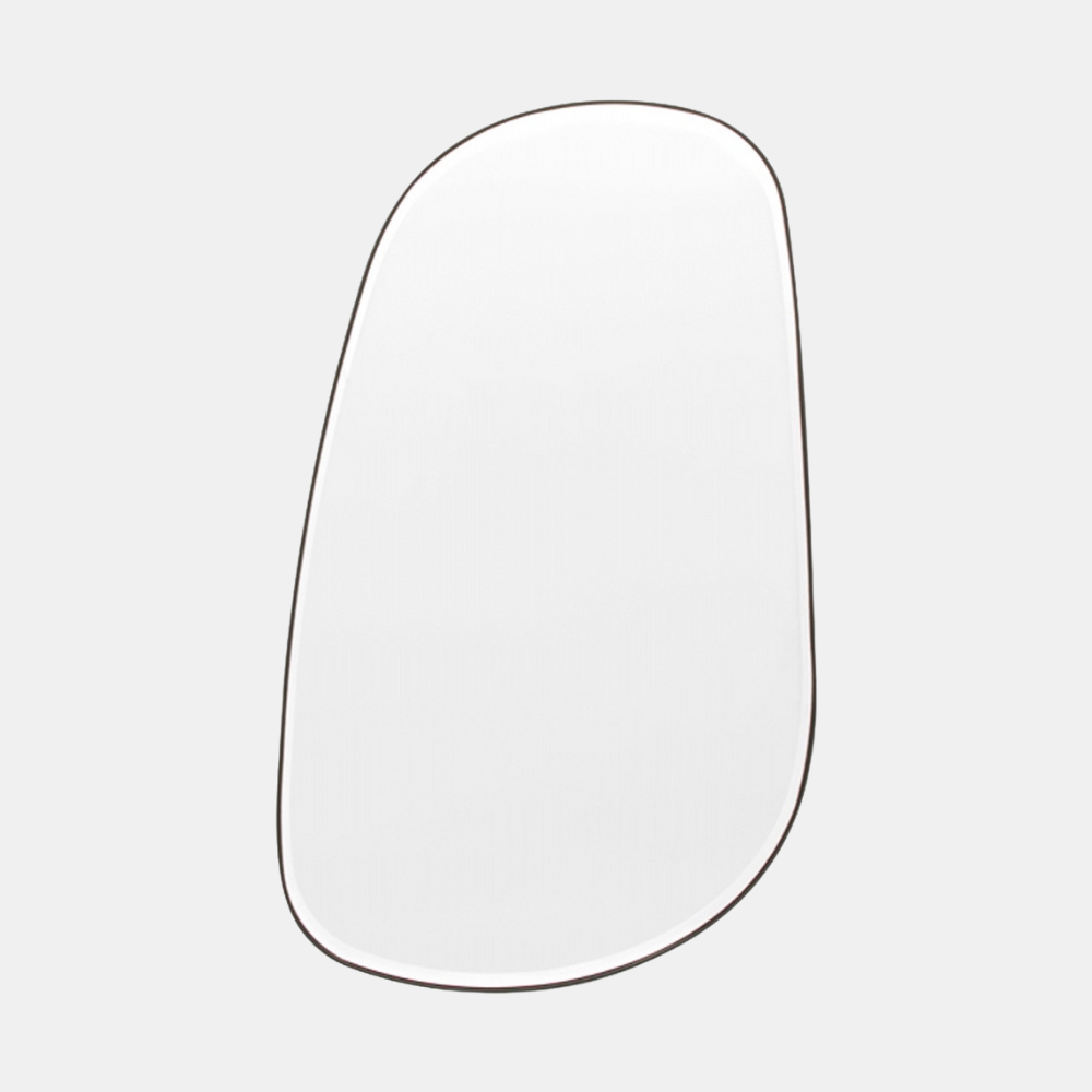 Pebble Mirror - Black 90x150cm