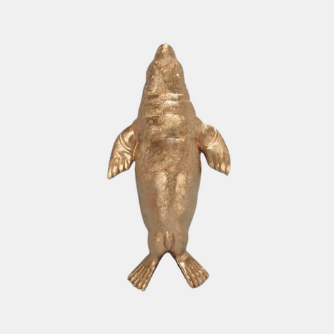 Seal Wall Hanging - Gold