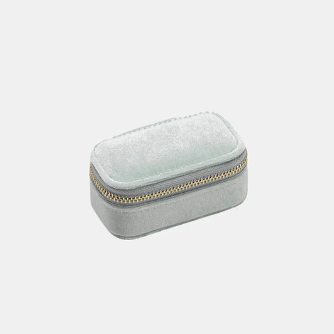 Aria Rectangle Jewellery Box - Mist Mint