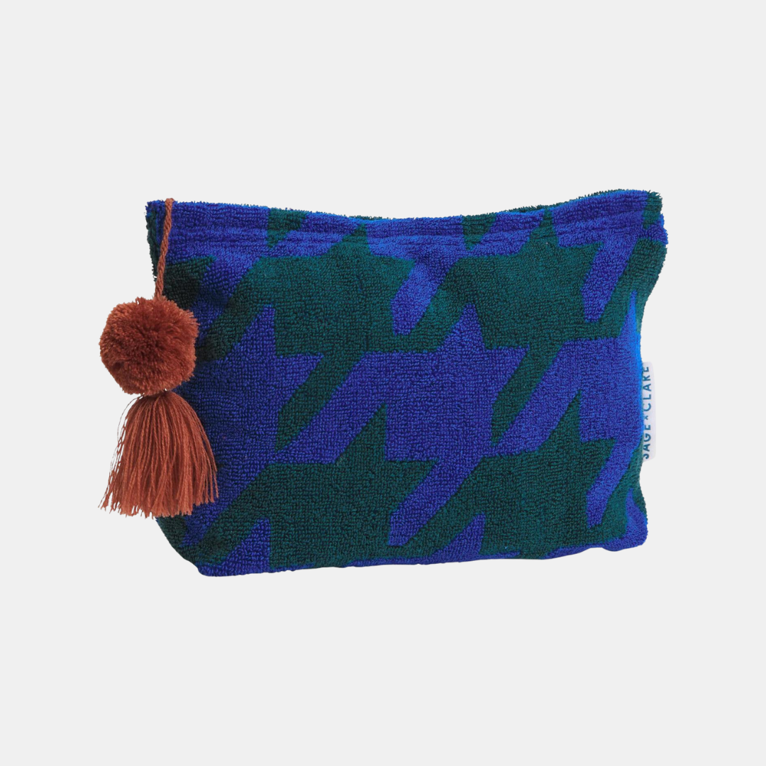 Vinita Terry Pouch Small - Lapis