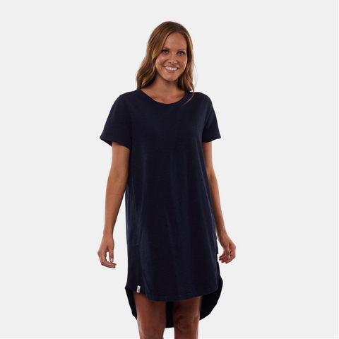 Easy Livin Dress - Navy