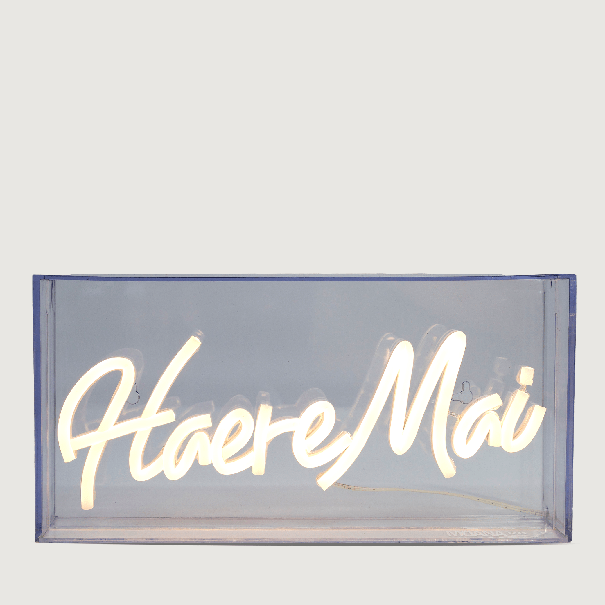 Neon Light Haere Mai MoanaRd