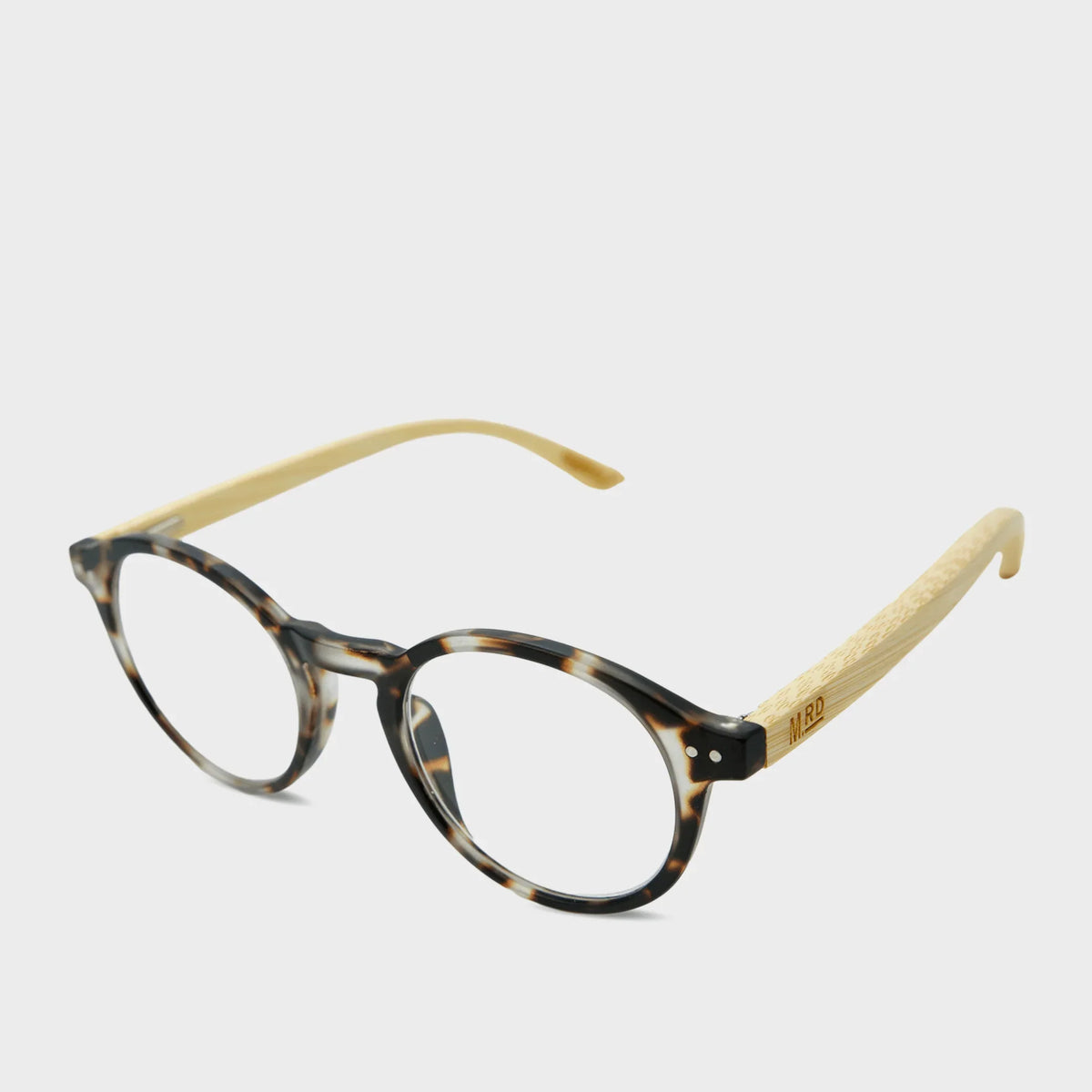 Moana Road Reading Glasses - Round Light Tort