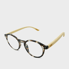 Moana Road Reading Glasses - Round Light Tort