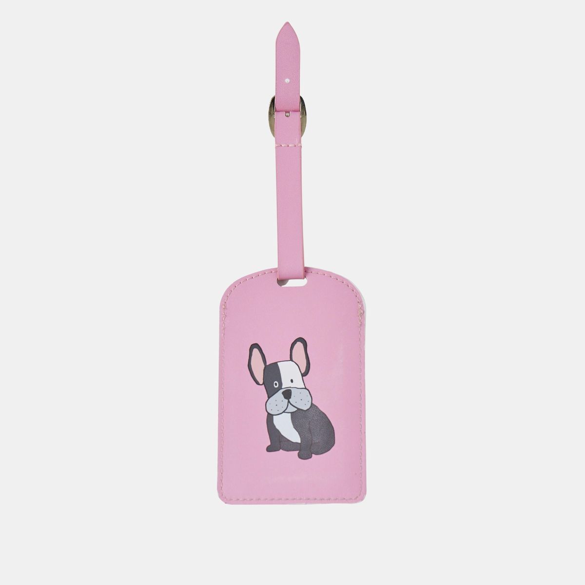 Dog Luggage Tag - Pink