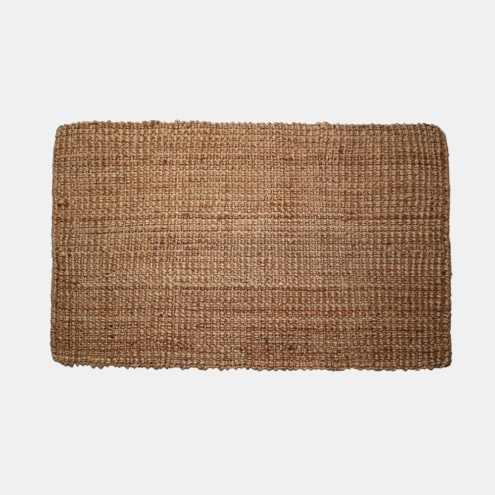 Jute Rug Bubble  60x90cm - Natural Brown