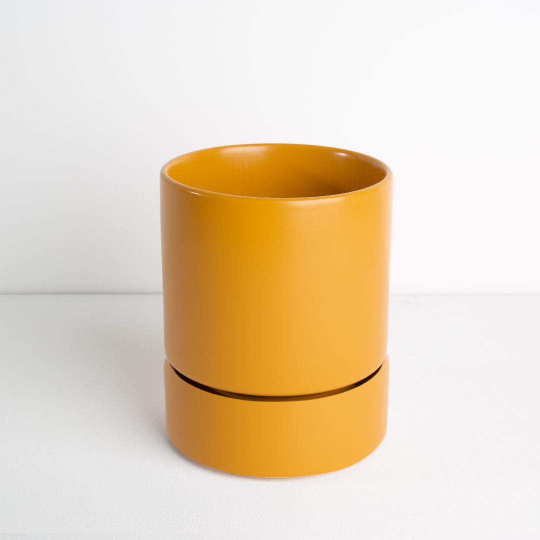 Billie Planter Medium - Mustard