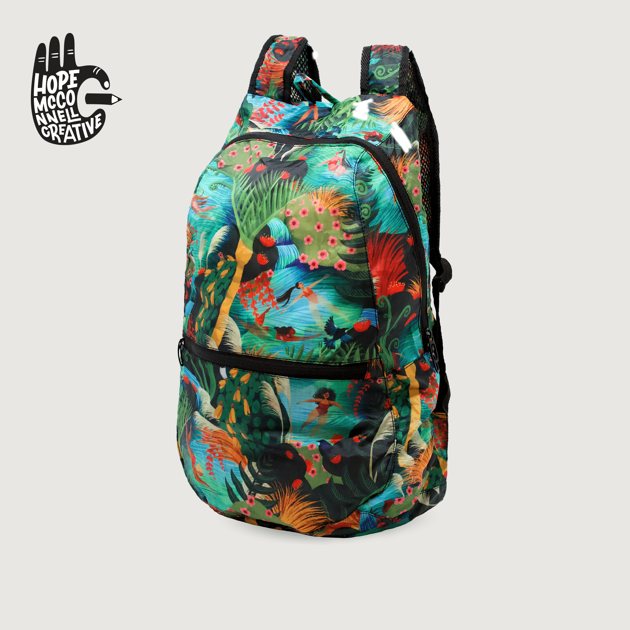 4723 Packable Back pack Wahine in Water