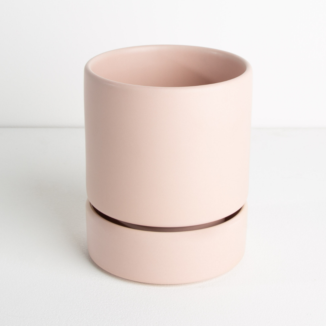 Billie Planter Large - Dusty Rose