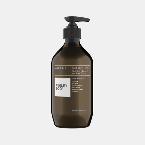 A&Co Sootherup Hand & Body Lotion - Vine & Paisley