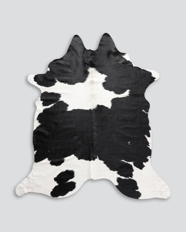 Classic Cowhide - Black/White