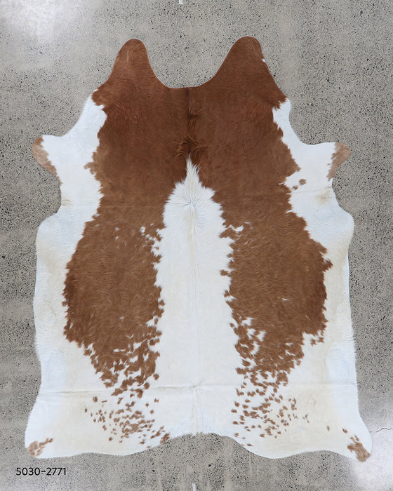 Classic Cowhide - Brown/White