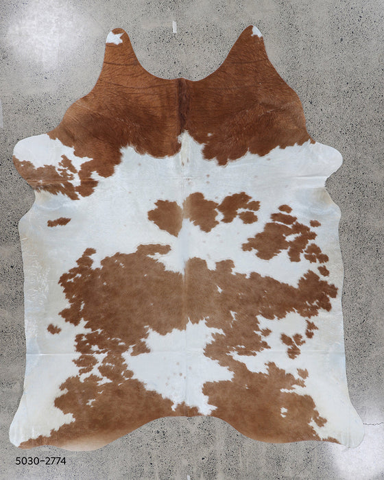 Classic Cowhide - Brown/White