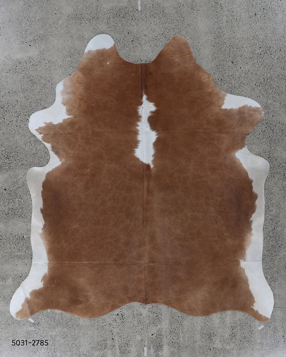 Classic Cowhide - Hereford Brown/White