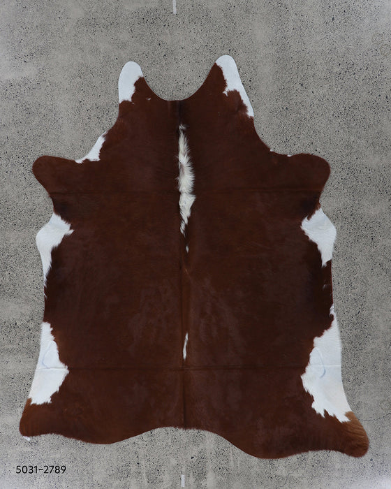 Classic Cowhide - Hereford Brown/White