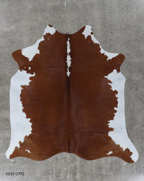 Classic Cowhide - Hereford Brown/White