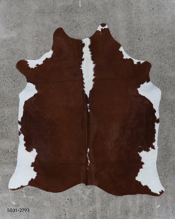 Classic Cowhide - Hereford Brown/White