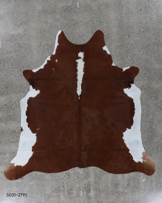 Classic Cowhide - Hereford Brown/White