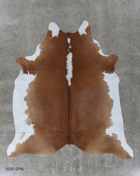 Classic Cowhide - Hereford Brown/White