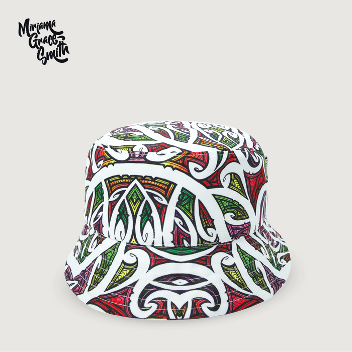 Moana Road Māori bucket hat