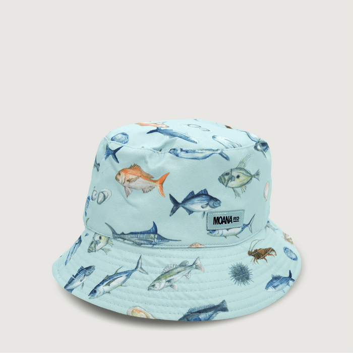 NZ Fishing Bucket hat - Moana Road